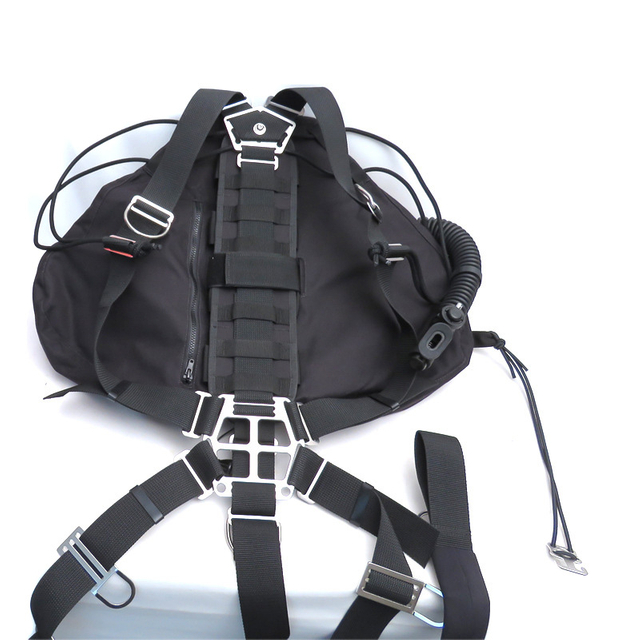 Classic Buoyancy Compensator Diving Equipment Wing Sidemount 40lbs Tech Diving BCD for Underwater Scuba Snorkeling
