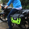 Dropshipping Custom 25L Large Soft Universal Saddle Bags Waterproof Motorcycle Side Bag for Outdoor Hiking Traveling