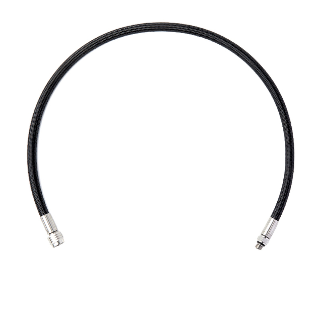 High Quality 55CM Flexible Rubber Braided Hose Scuba Diving Pressure Hose Low Pressure Scuba Hose