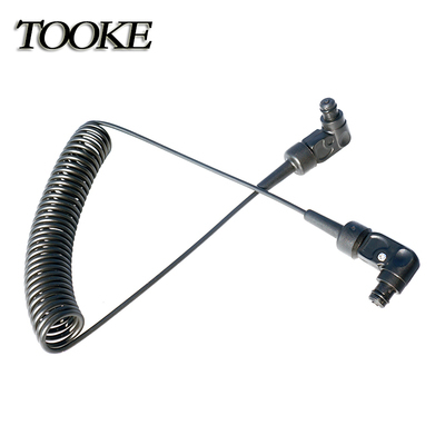 Scuba Double L-type Multi-core Fiber-Optic Fiber Optic Cable For Fit for Sea & Sea Strobes And Diving Underwater Case