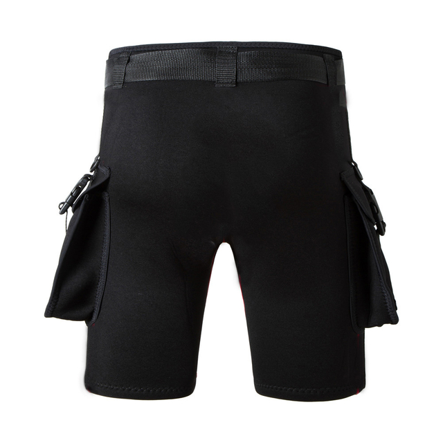 Wholesale Custom Neoprene Black Diving Shorts Wetsuit Technical Diving Pants for Underwater Surfing Spearfishing