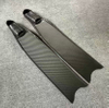 Professional Comfort Scuba Freedive Black Long Blade Carbon Fiber Fins for Adults Water Sports Swimming Spearfishing Snorkeling