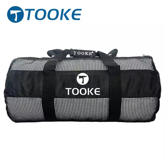 Diving Equipment Underwater Black Custom Swimming Scuba Large Mesh Bag Mask Buoy Backpack for Regulator BCD Fins Snorkeling