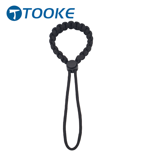 Multicolor Dive Pointer Rod Stick Anti Lost Handmade Woven Rubber Strap Diving Adjustable Wrist Lanyard