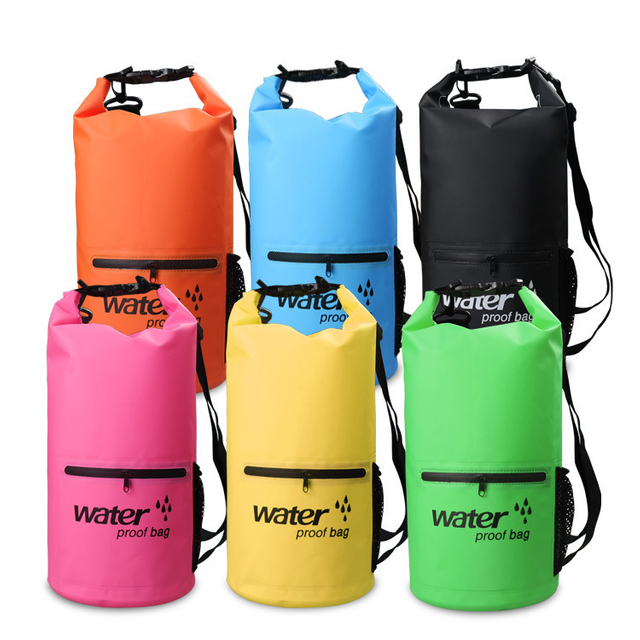 Droshipping High Quality PVC Large Swimming Bag Backpack Waterproof Dry Bag for Outdoor Beach Hiking Camping