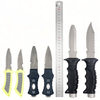 Professional Yellow Color Multifunctional Outdoor Dive Camping Hunting Fishing Diving Knife Scuba Titanium
