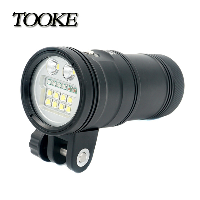 Tooke D5000 Photographing Underwater Video Light 5000 lumens Diving Flashlight LED Torch similar to Archon W42V W43VP D37V D36V
