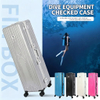 Large Size Rolling Luggage Long Fins Box Hard Case Diving Equipment Freediving Fins Case with Roller