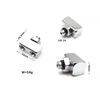 Scuba Diving Regulator BCD Inflator Tee Adapter 1x9/16-18 Male To 2x3/8-24 Female for Dry Suit And Low Pressure Hose