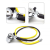 Scuba Diving Regulator BCD Inflator Tee Adapter 1x9/16-18 Male To 2x3/8-24 Female for Dry Suit And Low Pressure Hose