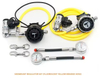 Wholesale Price Compatible Scuba Sidemount Diving Regulator Set with Metal Pressure Gauge