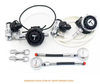 Wholesale Price Compatible Scuba Sidemount Diving Regulator Set with Metal Pressure Gauge