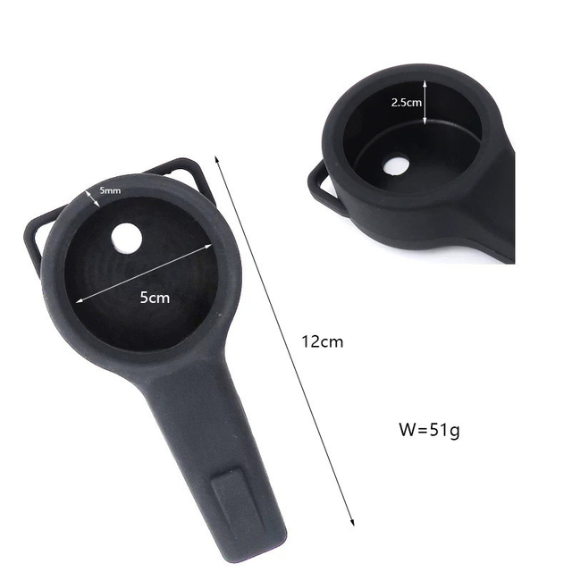 Factory Wholesale Diving Regulator Metal Pressure Gauge SPG 52mm Protective Cover Case EPDM Rubber