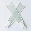 Custom Personalized Pattern Transparent Glass Fiber Flipper Scuba Freediving Fins for Underwater Snorkeling Spearfishing