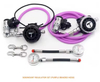 Wholesale Price Compatible Scuba Sidemount Diving Regulator Set with Metal Pressure Gauge
