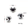 Scuba Diving Regulator BCD Inflator Tee Adapter 1x9/16-18 Male To 2x3/8-24 Female for Dry Suit And Low Pressure Hose