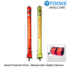 TOOKE 150cm Custom Logo Inflatable Diving Buoy Dive Safety Marker Buoy for Snorkeling Swimming