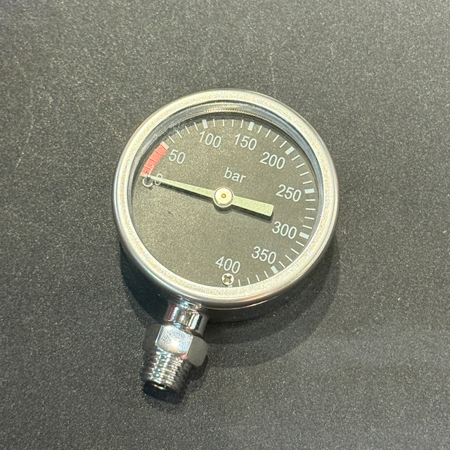 High Quality Metal Submersible SPG Scuba Diving Pressure Gauge with High Pressure Hose for Regulator