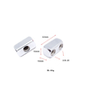 Scuba Diving Regulator BCD Inflator Tee Adapter 1x9/16-18 Male To 2x3/8-24 Female for Dry Suit And Low Pressure Hose